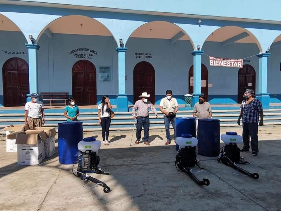 Atienden brote de COVID en San Juan del Río, Choápam