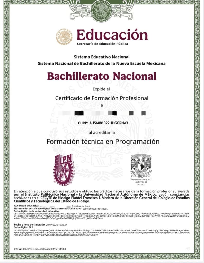 CECyTE Hidalgo incorpora aval académico de la UNAM y el IPN