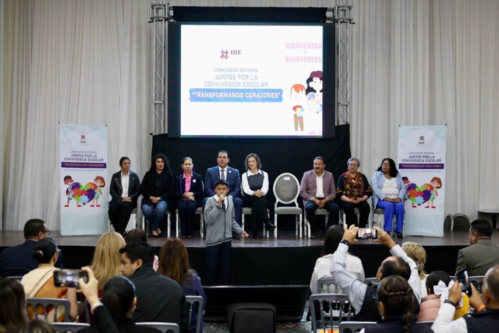 SEPH realizó el primer Congreso Estatal “Juntos por la Convivencia Escolar: Transformando Corazones”, espacio de formación y diálogo que reunió a especialistas
