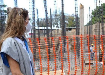 Supervisan construcción de Casa Tucán del DIF Oaxaca