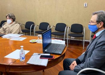 Encabezan Esteban Moctezuma y Delfina Gómez Conversación Magisterial