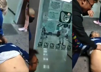 VIDEO: IMSS deja morir a enfermo afuera de hospital Magdalena de las Salinas