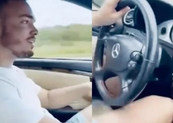 Nieto de Fidel Castro presume su lujoso auto Mercedez Benz (VIDEO)