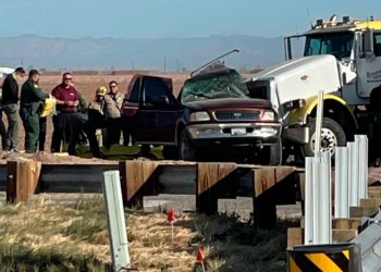 Tres oaxaqueños fallecieron en el accidente de California