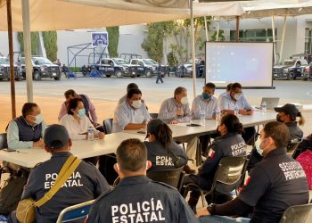 Alejandro Murat Hinojosa, Francisco Javier García López, Germán Espinosa Santibáñez, paro de labores, Policía Estatal, Segego,