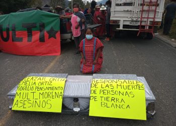 Segob atiende demandas de desplazados triquis