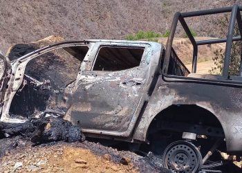 Incineran a tres policías municipales en San Pablo Coatlán, Oaxaca
