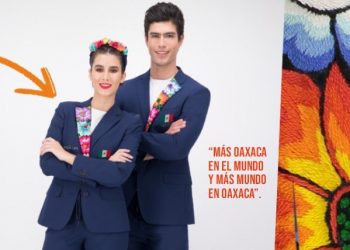 Vota por el traje de gala hecho por oaxaqueñas para los Juegos Olímpicos