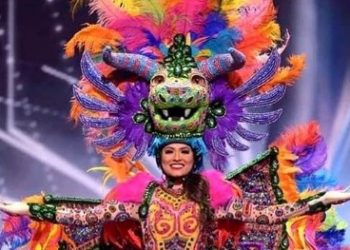 Traje Alebrije de Avelino Roque, conquistó certamen de Miss Universo