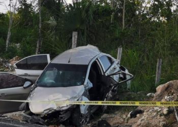 Tras accidente fallece candidato a presidente municipal de Bacalar y su esposa