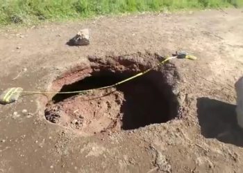 Aparece otro hundimiento en zona cercana al socavón de Puebla