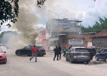 Reporta balacera en Tuxtla Gutiérrez, Chiapas (VIDEO)