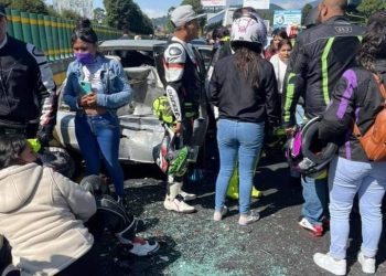 Motociclistas echaban carreritas a 250 Km/h en la México-Cuernavaca (VIDEOS)