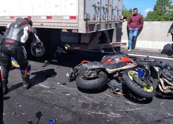 Sube a 7, cifra de motociclistas muertos tras accidente en la México-Cuernavaca (VIDEO)