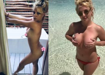 Britney Spears celebra su 'libertad' al desnudo