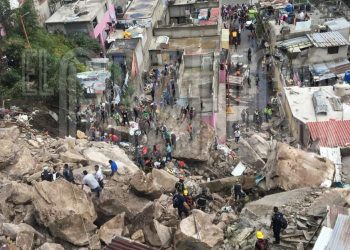 Una persona muerta tras desgajamiento en Cerro del Chiquihuite