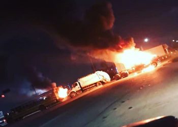 Noche violenta en Matamotoros; se registran balaceras, bloqueos e incendio de vehículos (VIDEO)