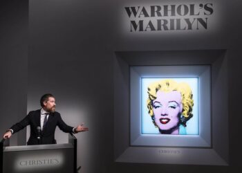 Subastarán retrato de Marilyn Monroe realizado por Andy Warhol