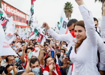 Carolina Viggiano se registra como candidata de la alianza "Va por Hidalgo"