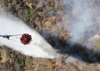 Controlan al 100% incendio en cerro del Tepozteco, Morelos