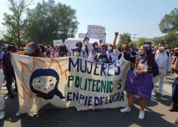 Protestan en el IPN por el caso de Jazmín