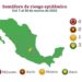 Solo Querétaro está en color amarillo, México se pinta de verde
