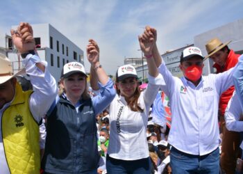 Para conectar a Pachuca con la CDMX, Carolina Viggiano promueve el tren Tolteca