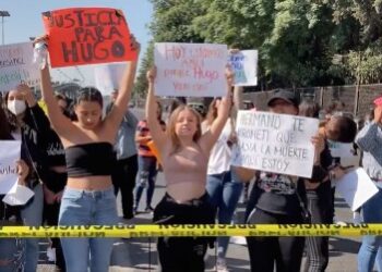 Bloquean por más de 12 horas Periférico Norte, piden justicia por Hugo Carbajal