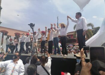 En Huejutla, Menchaca inicia campaña por la transformación de Hidalgo