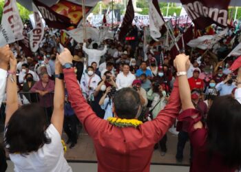 En cada municipio que visita Julio Menchaca, se concretar la alternancia en favor de Hidalgo
