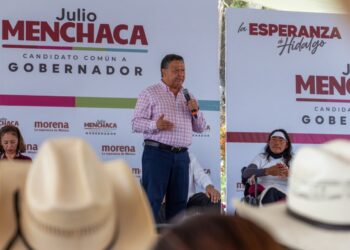 Construcción de vagones del Tren Maya, será detonante en Hidalgo: Menchaca Salazar