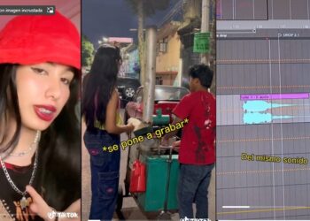 Icónico silbido del carrito de camotes utilizado por una tiktoker para crear canción