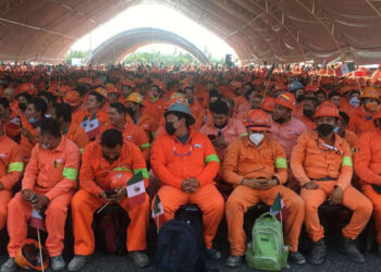 López Obrador conmemora el Día del Trabajo en Dos Bocas