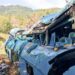 Vuelca autobús con peregrinos en Chiapas; hay nueve muertos y 40 heridos