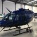 Roban helicóptero de hangar del AICM