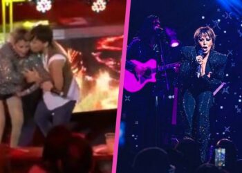 Alejandra Guzmán golpea a fan que la acosó en pleno concierto (VÍDEO)