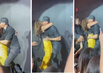 Enrique Iglesias besa y manosea a fan en Las Vegas, Nevadas (VIDEO)