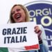 La ultraderechista Meloni, la primera mujer en llegar al poder en Italia
