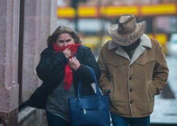 Frente frío ocasionará lluvias en cinco estados del país