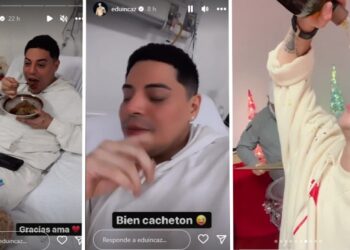 Hospitalizan a Eduin Caz, vocalista de Grupo Firme