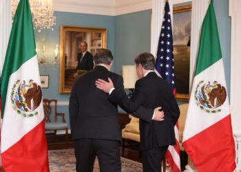 Ebrard y Blinken se reúnen en Washington rumbo a cumbre de América del Norte