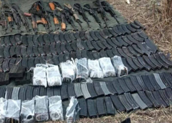 Aseguran arsenal en Matamoros tras secuestro de estadunidenses