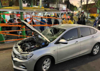 Atropellan a 6 personas en puesto de tacos en avenida Ermita Iztapalapa