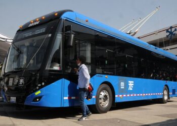 Sheinbaum trabaja para que el transporte público sea moderno, eléctrico y barato