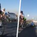VIDEO muestra como auto embiste a pelotón de ciclistas en Querétaro