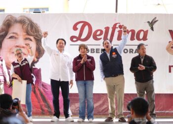 Delfina Gómez señala que está decidida a combatir la inseguridad en Edomex