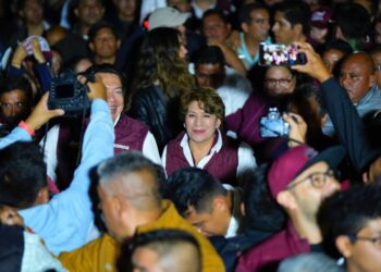 Delfina Gómez trabajará para cambiar el rumbo del Estado de México