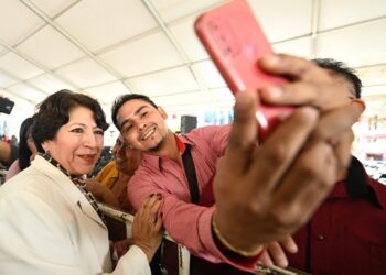 Delfina Gómez iniciará campaña en su natal Texcoco