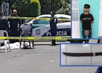 Sin piedad, hombre asesina a machetazos a familiar en CDMX
