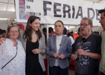“¡Fuera máscaras, ya se fue a Latinus!”, expresa Sheinbaum sobre Córdova